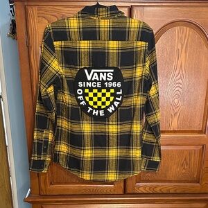 Vans upcycled flannel tee Made by me One of a Kind